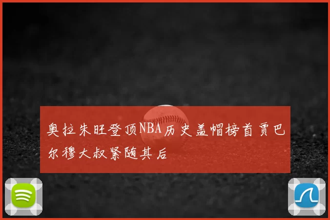 奥拉朱旺登顶NBA历史盖帽榜首贾巴尔穆大叔紧随其后
