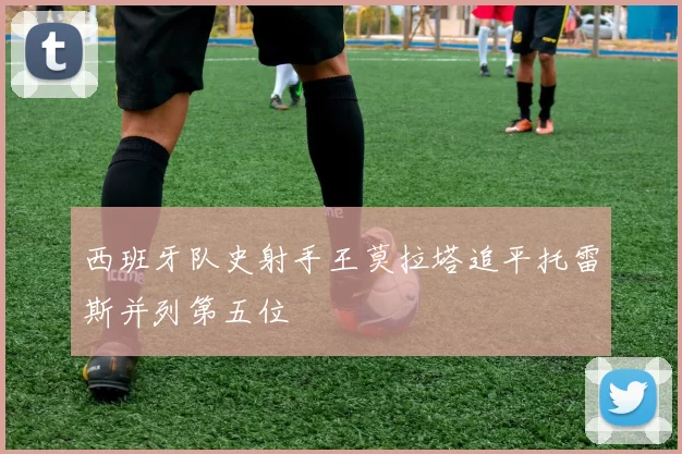 西班牙队史射手王莫拉塔追平托雷斯并列第五位